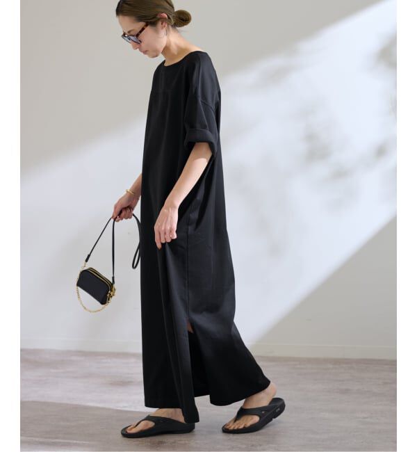 FRAMeWORK「≪WEB限定 / 追加≫コットンジャージーマキシワンピース」|ワンピース|