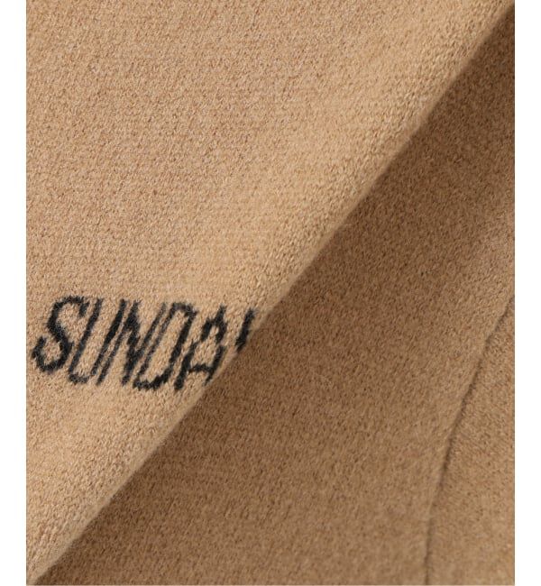 Spick and Span「ロゴジャガードハーフスリーブニット」|ニット・セーター|