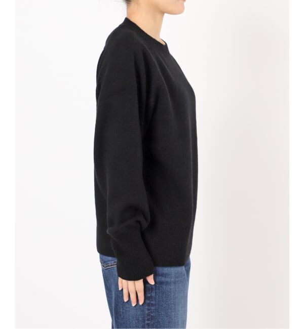 Spick and Span「《WEB限定カラー有り》ウールカシミヤ ラグランクルーネックニット」|ニット・セーター|