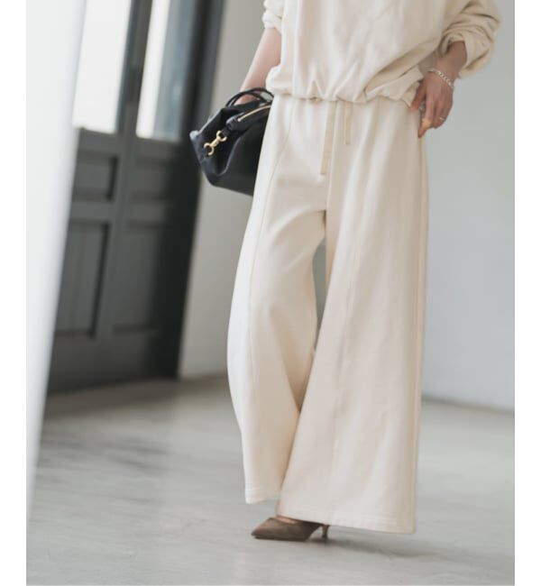 NOBLE「《追加》スビンコットンスウェットパンツ」|その他|ナチュラル