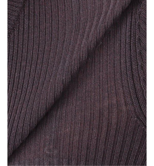 NOBLE「《追加》リブクルーネックニット」|ニット・セーター|