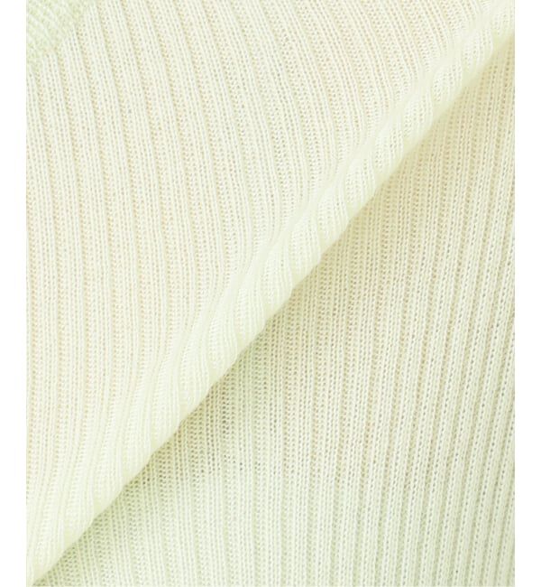NOBLE「《追加》リブクルーネックニット」|ニット・セーター|