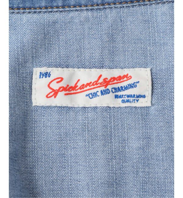 Spick and Span「《追加2》ライトオンスデニムシャツ」|シャツ・ブラウス|