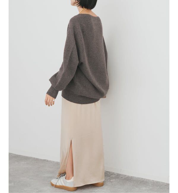 Spick and Span「《新色有り / 追加》ニュアンスコクーンシルエットニット」|ニット・セーター|