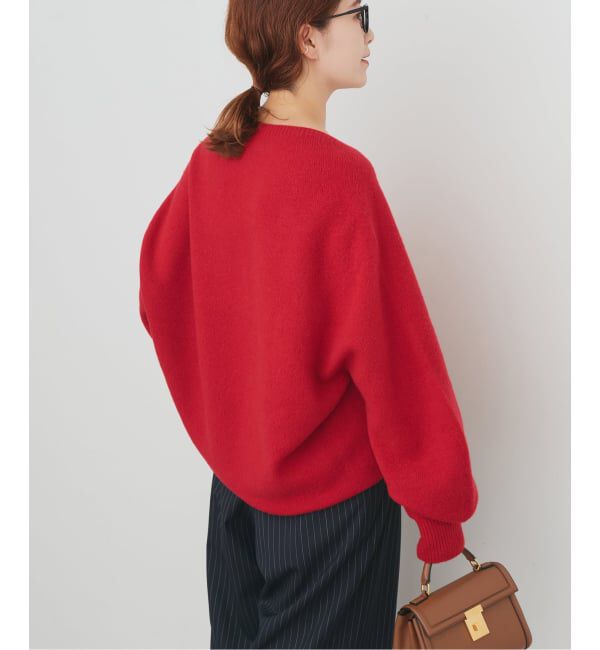 Spick and Span「《新色有り / 追加》ニュアンスコクーンシルエットニット」|ニット・セーター|