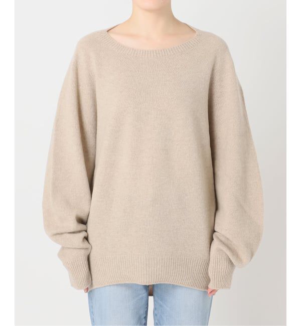 Spick and Span「《新色有り / 追加》ニュアンスコクーンシルエットニット」|ニット・セーター|