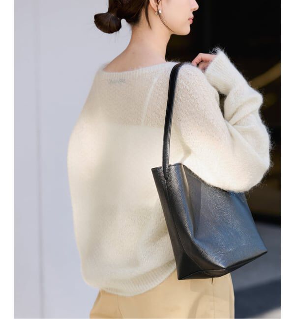 FRAMeWORK「モヘヤmix カノコ柄プルオーバー」|ニット・セーター|