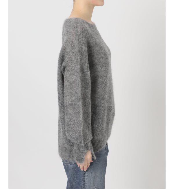 FRAMeWORK「モヘヤmix カノコ柄プルオーバー」|ニット・セーター|