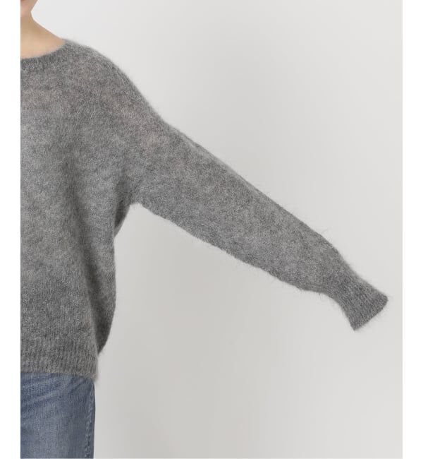 FRAMeWORK「モヘヤmix カノコ柄プルオーバー」|ニット・セーター|