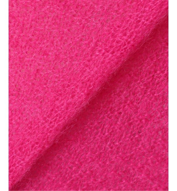 FRAMeWORK「モヘヤmix カノコ柄プルオーバー」|ニット・セーター|