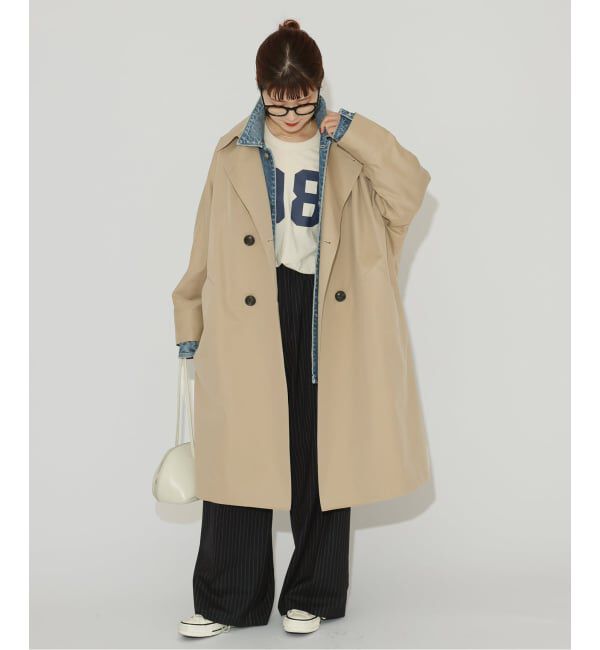 Spick and Span「《新色あり / 追加》TICCA / ティッカ テントトレンチコート」|トレンチコート|
