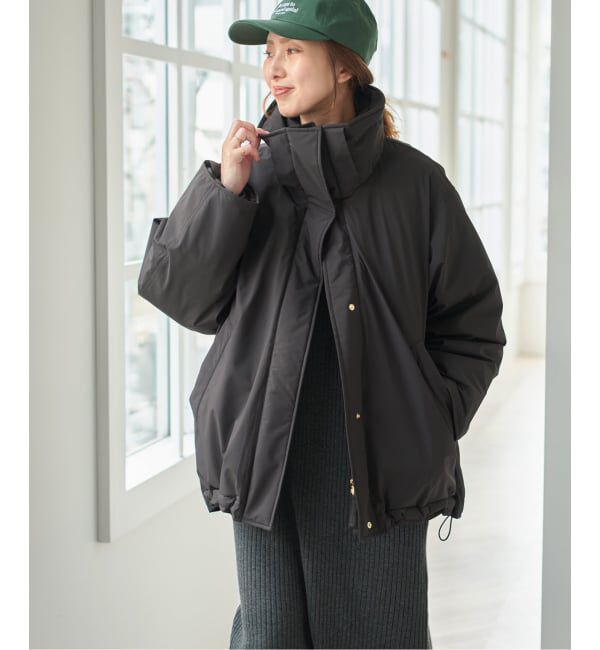 Spick and Span「《追加》2WAY撥水ダウンハーフコート」|ダウン|