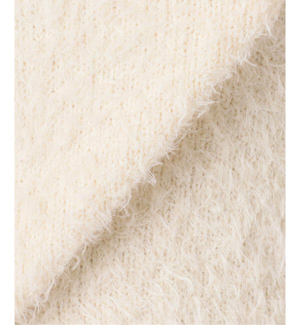 U by SPICK&SPAN「《予約》コットンシャギーニットベスト」|ベスト・ジレ|