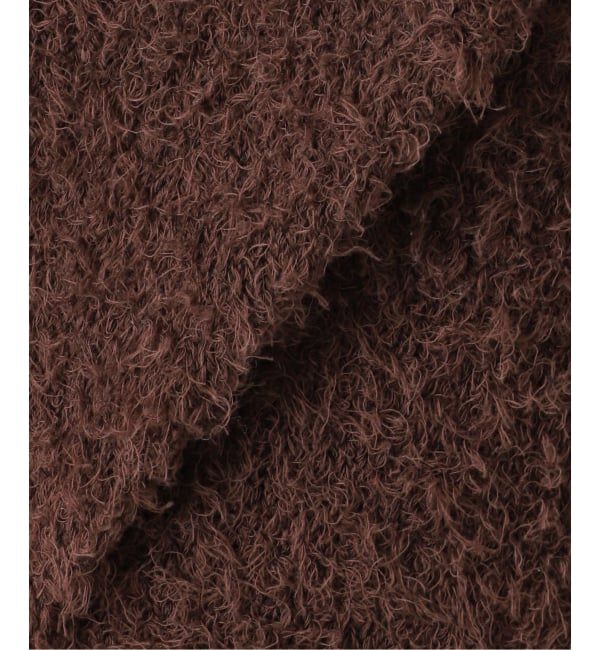 U by SPICK&SPAN「《予約》コットンシャギーニットベスト」|ベスト・ジレ|