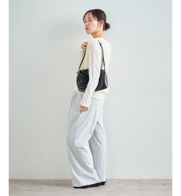 U by SPICK&SPAN「《予約》コットンシャギーニットベスト」|ベスト・ジレ|