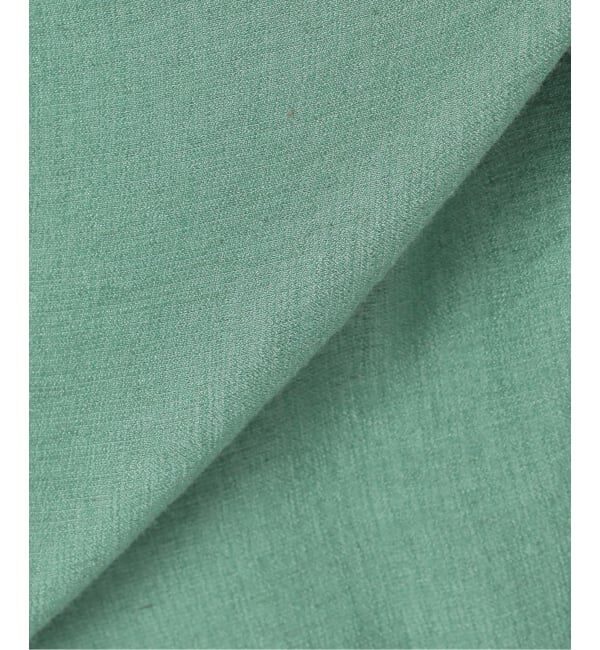 NOBLE「《予約》ファジーリネンフラップフレアパンツ」|スラックス|