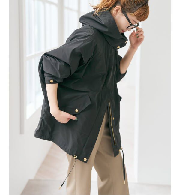 Spick and Span「《WEB限定 / 追加予約》WOOLRICH / ウールリッチ SUMMER ANORAK」|ブルゾン・スタジャン|ブラック