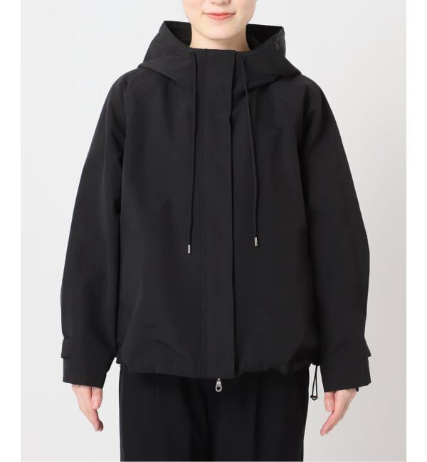 U by SPICK&SPAN「《予約》コットン/ナイロングログランフレアブルゾン」|ブルゾン・スタジャン|