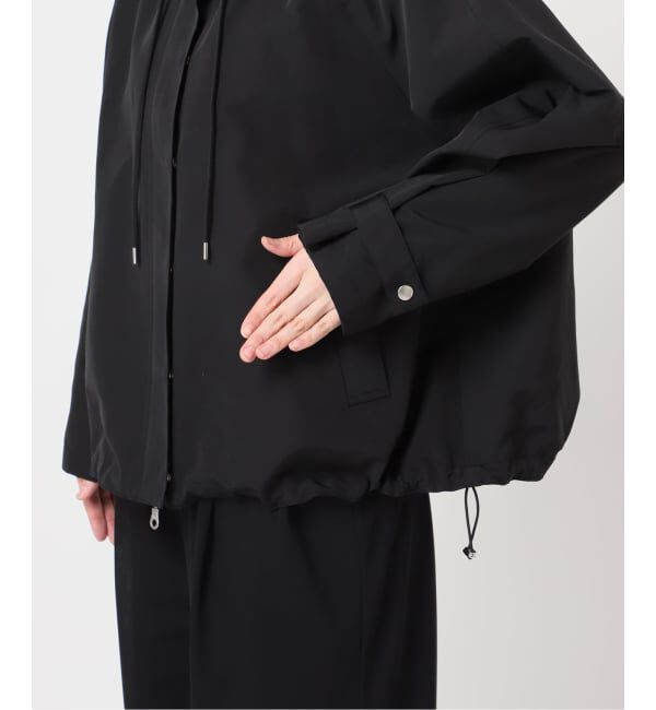 U by SPICK&SPAN「《予約》コットン/ナイロングログランフレアブルゾン」|ブルゾン・スタジャン|