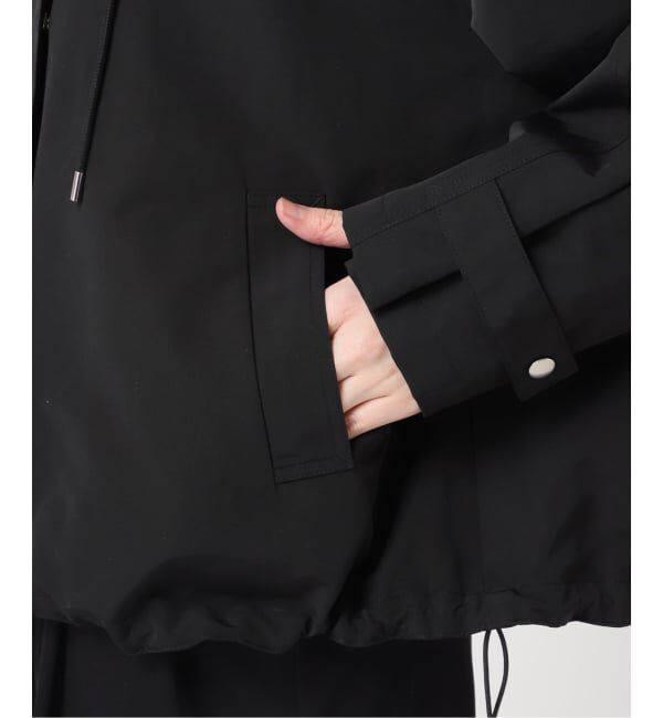 U by SPICK&SPAN「《予約》コットン/ナイロングログランフレアブルゾン」|ブルゾン・スタジャン|