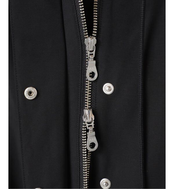 U by SPICK&SPAN「《予約》コットン/ナイロングログランフレアブルゾン」|ブルゾン・スタジャン|