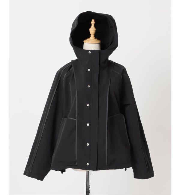 U by SPICK&SPAN「《予約》コットン/ナイロングログランフレアブルゾン」|ブルゾン・スタジャン|