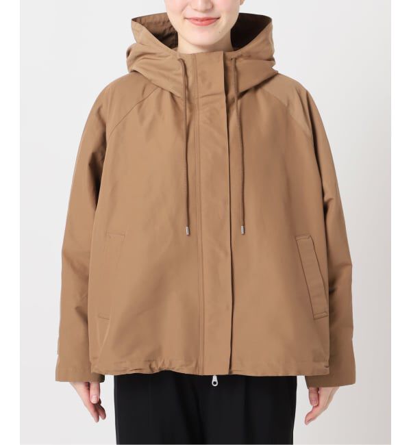 U by SPICK&SPAN「《予約》コットン/ナイロングログランフレアブルゾン」|ブルゾン・スタジャン|