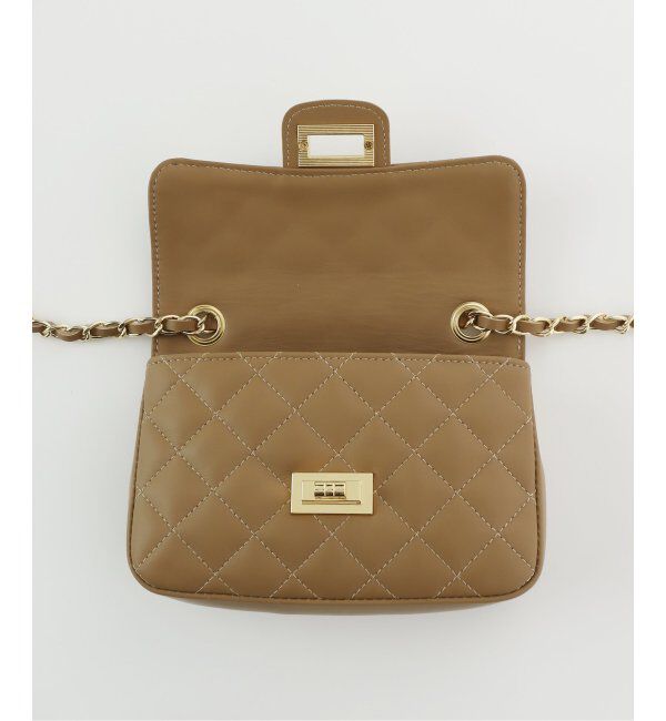  「MILOS / ミロス キルティングチェーンバッグ」|ショルダー・メッセンジャー|