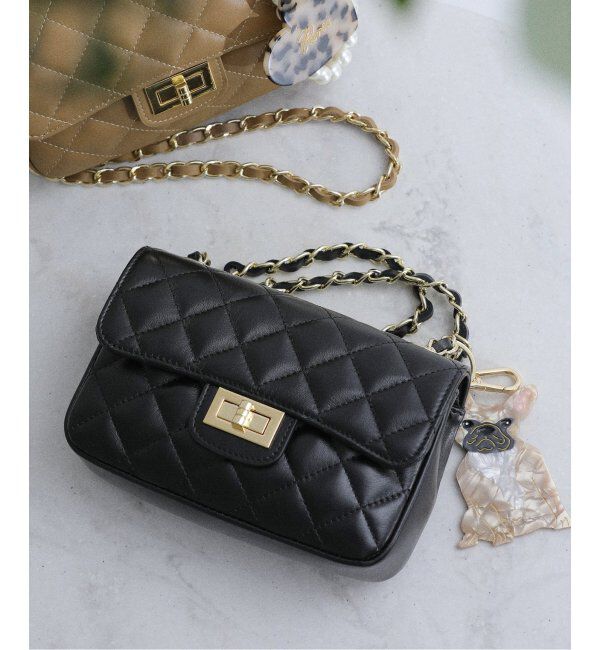  「MILOS / ミロス キルティングチェーンバッグ」|ショルダー・メッセンジャー|