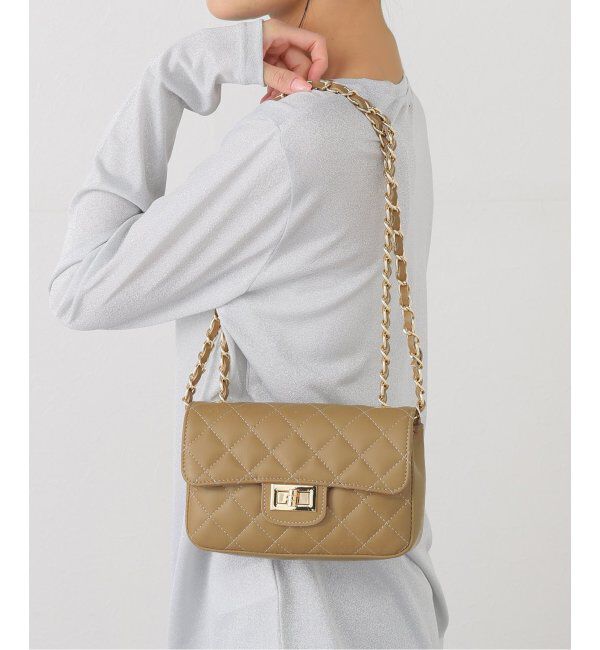  「MILOS / ミロス キルティングチェーンバッグ」|ショルダー・メッセンジャー|