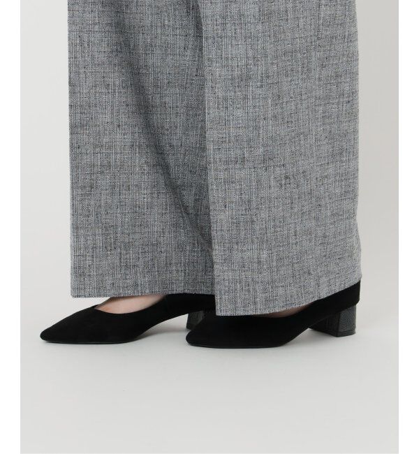  「【洗える】ツイードワイドパンツ」|スラックス|