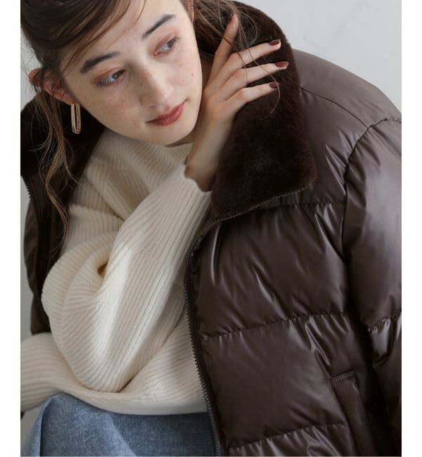  「インナーファーダウン」|ダウン|ブラウン