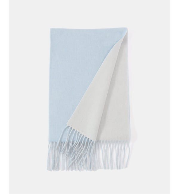  「La Totalite カシミヤブレンド Wフェイスマフラー」|マフラー|