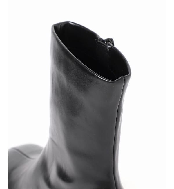  「《追加》4.5cmオブリークショートブーツ」|ショートブーツ|