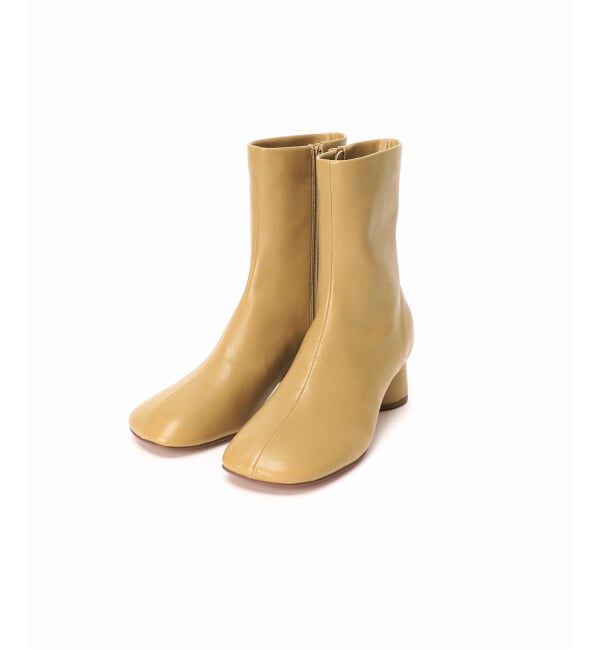  「《追加》4.5cmオブリークショートブーツ」|ショートブーツ|