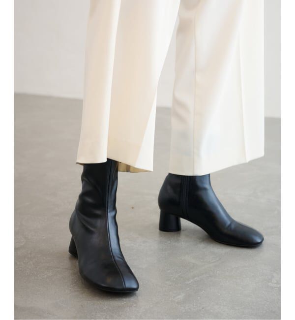  「《追加》4.5cmオブリークショートブーツ」|ショートブーツ|