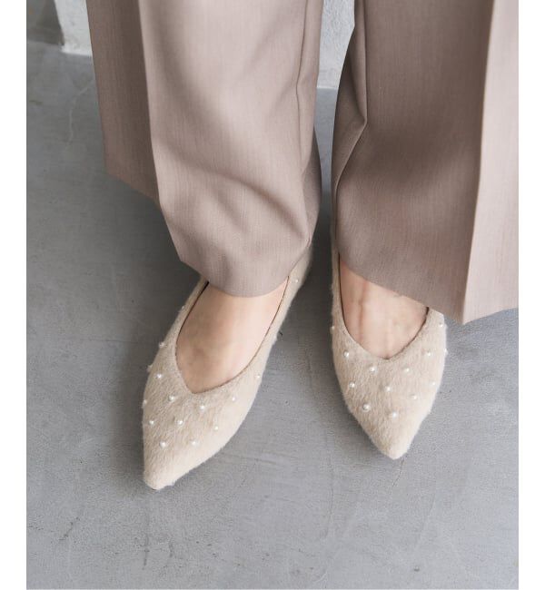  「ポインテッドパールスタッズフラット」|その他|