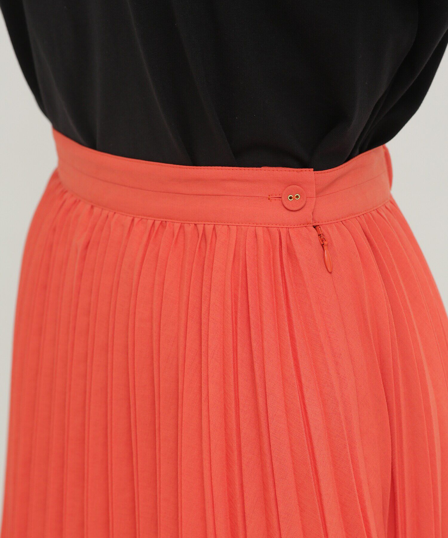 nano･universe「LB.03/ドライシアーイレヘムプリーツスカート」|スカート|