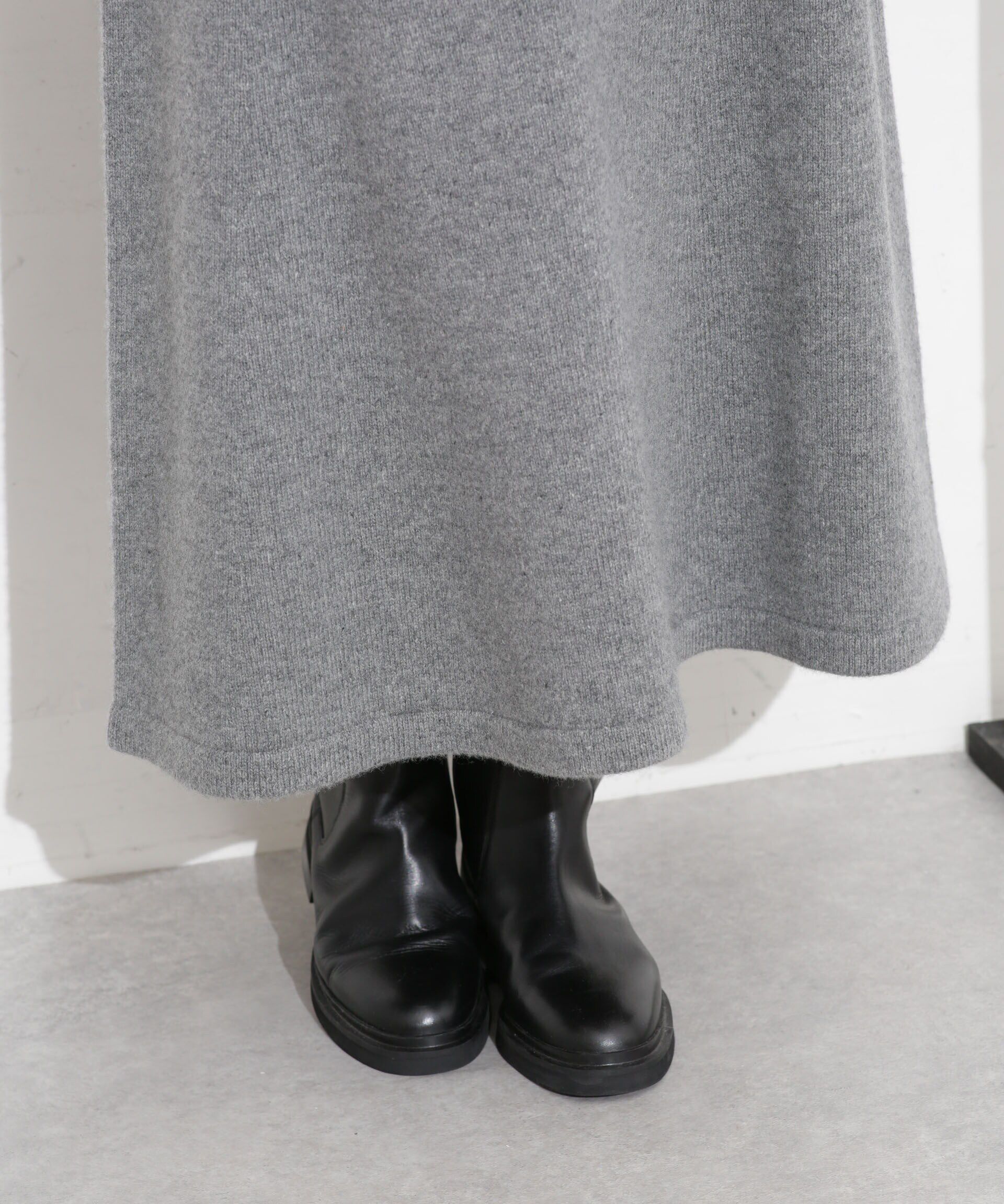 nano･universe「MUSIC ウールカシミヤフレアスカート(セットアップ可)」|スカート|