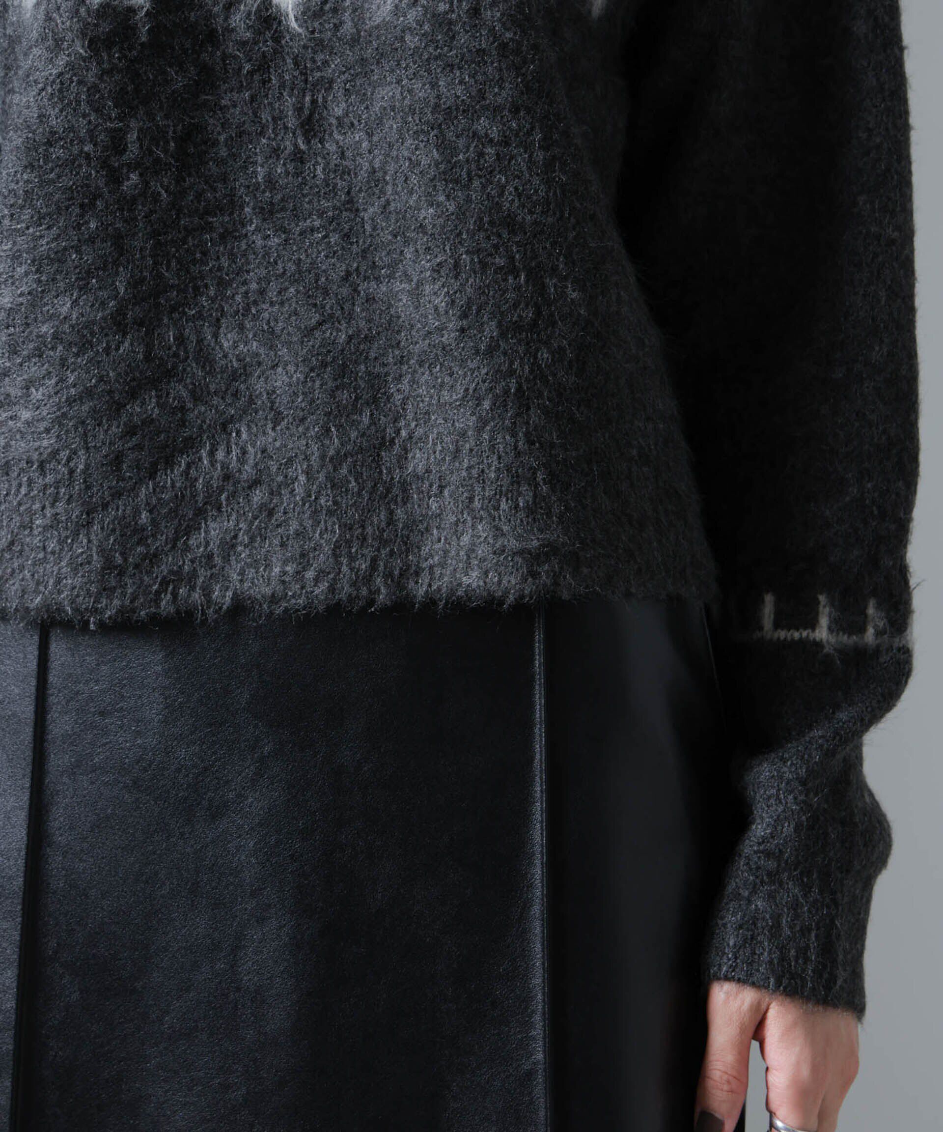 nano･universe「求心柄ニット」|ニット・セーター|