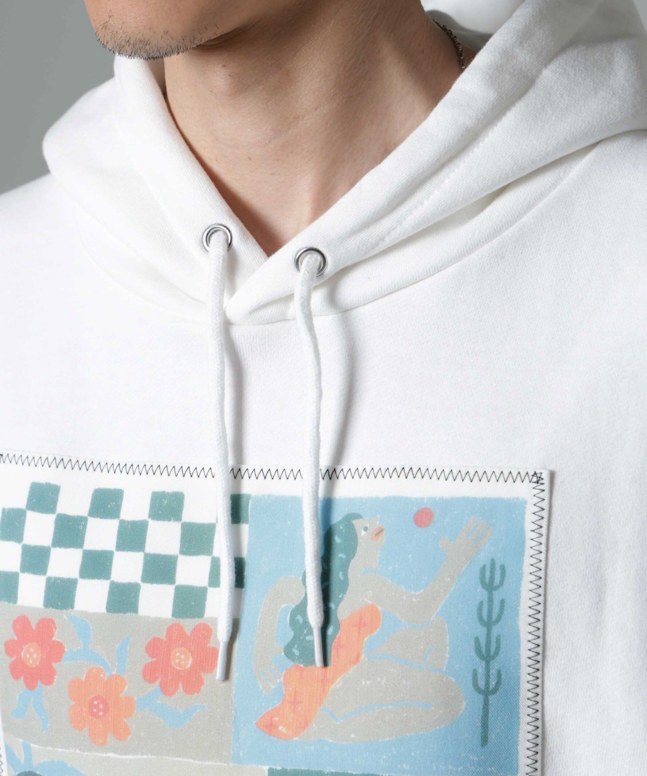 nano･universe「｢Toyameg｣modern academic リメイクプルオーバーパーカー」|Tシャツ・カットソー|