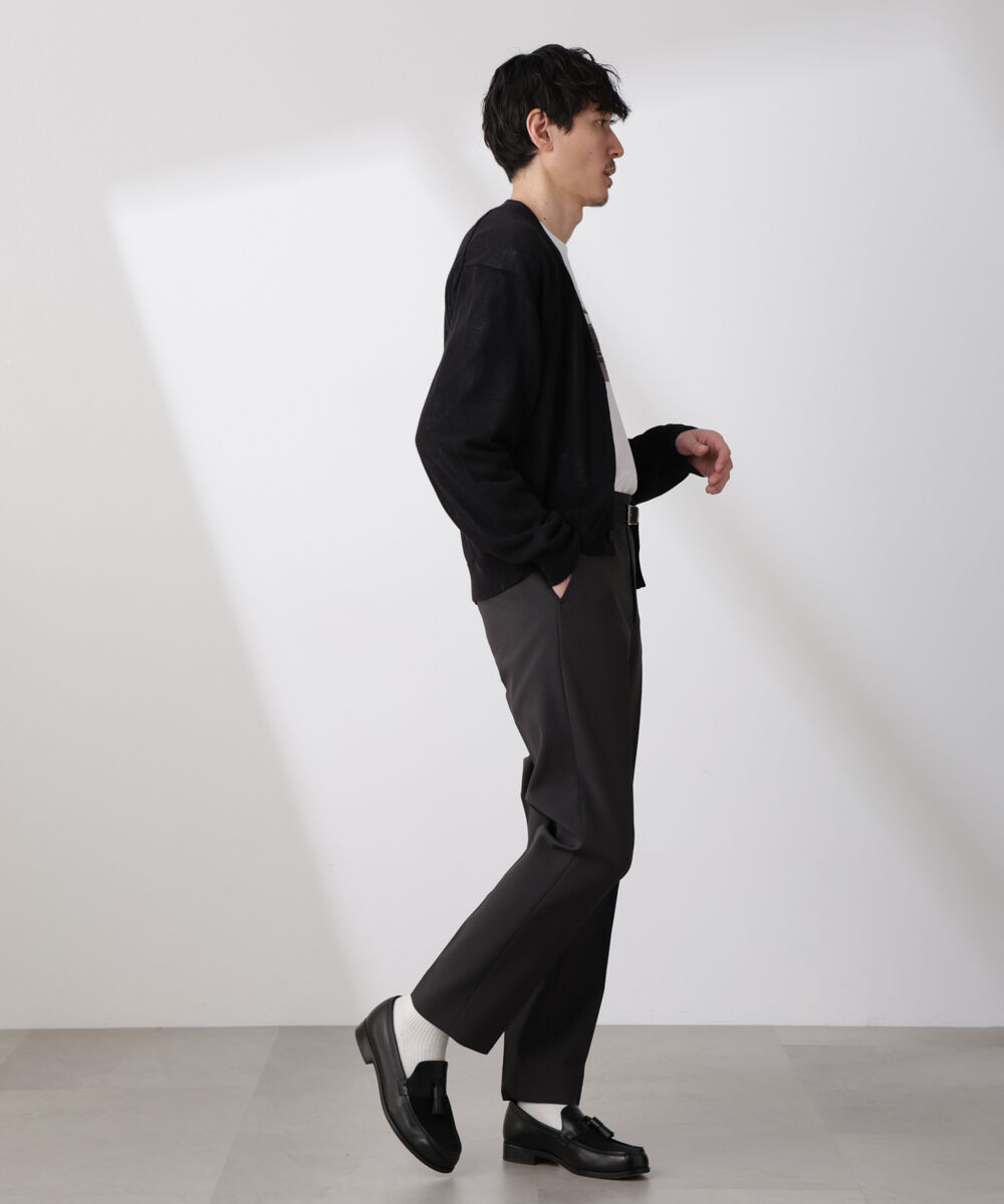 nano･universe「｢SOIGNE｣ECOPET(R)&times;AERO ツイルストレッチスラックス」|チノ|