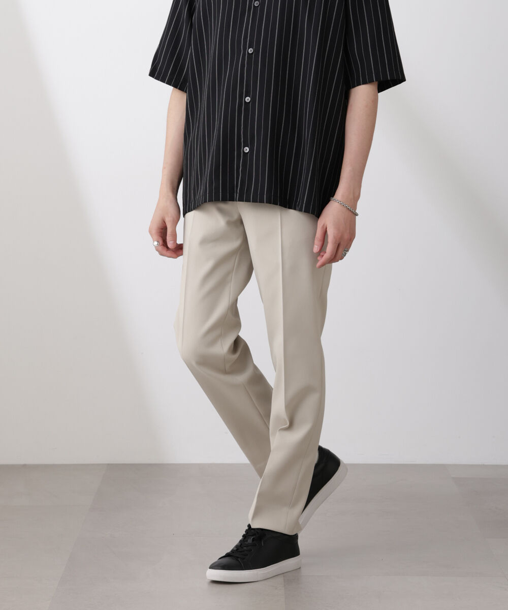 nano･universe「｢SOIGNE｣ECOPET(R)&times;AERO ツイルストレッチスラックス」|チノ|
