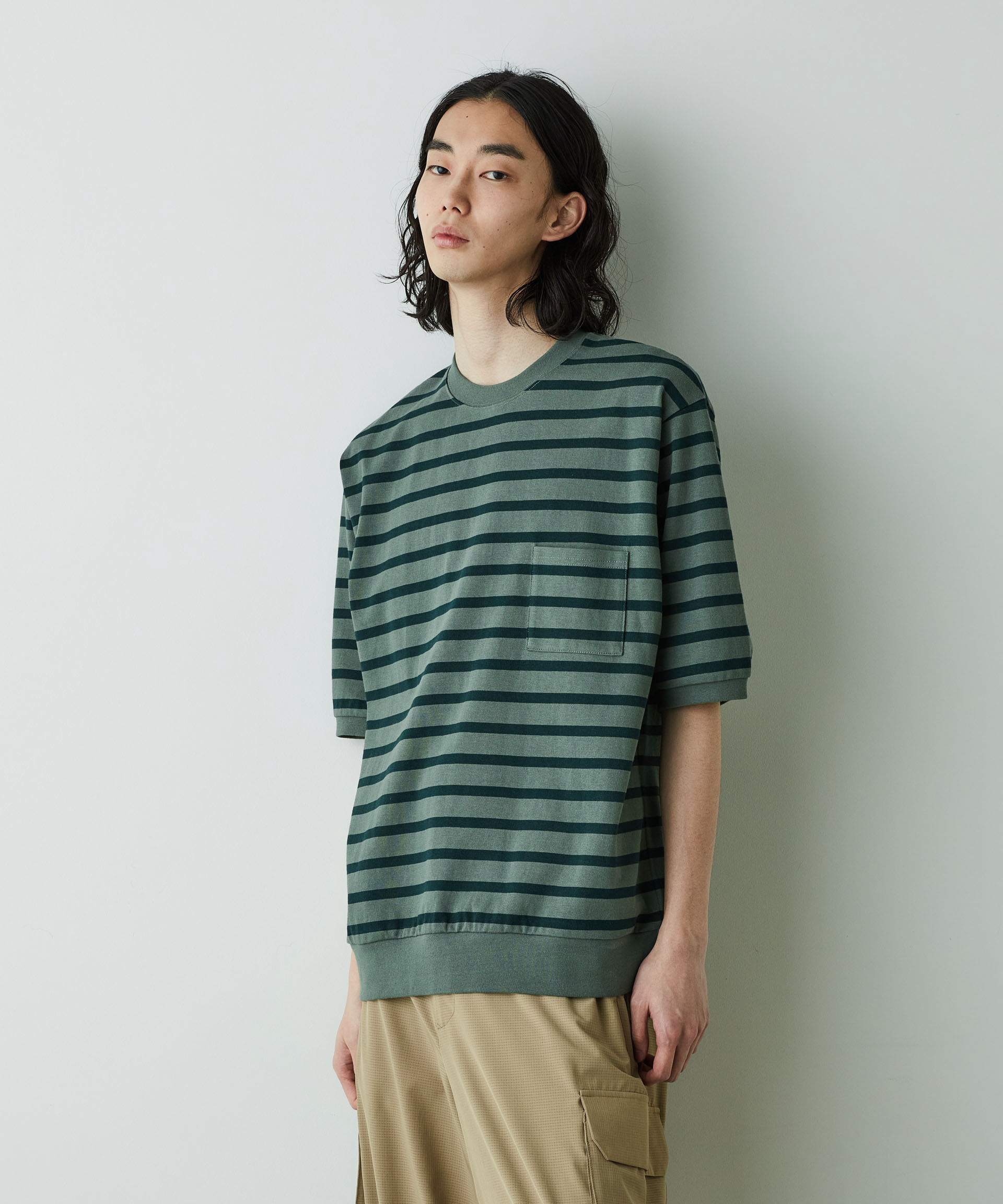 nano･universe「｢HOTEL PALACE｣ｵﾃﾙﾊﾟﾗｽ ﾄﾞﾗｲﾀｯﾁﾊﾞｽｸﾎﾞｰﾀﾞｰﾙｰｽ」|Tシャツ・カットソー|