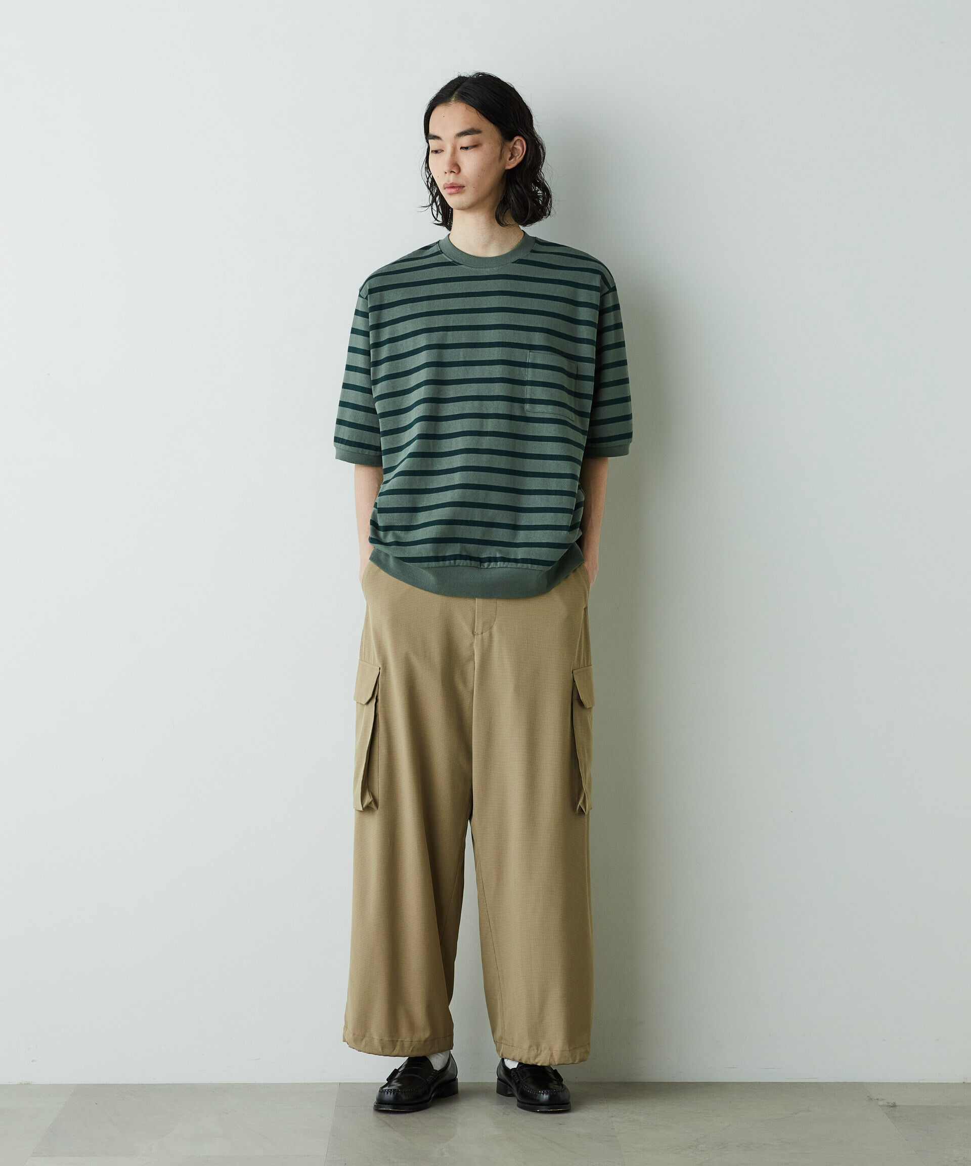 nano･universe「｢HOTEL PALACE｣ｵﾃﾙﾊﾟﾗｽ ﾄﾞﾗｲﾀｯﾁﾊﾞｽｸﾎﾞｰﾀﾞｰﾙｰｽ」|Tシャツ・カットソー|