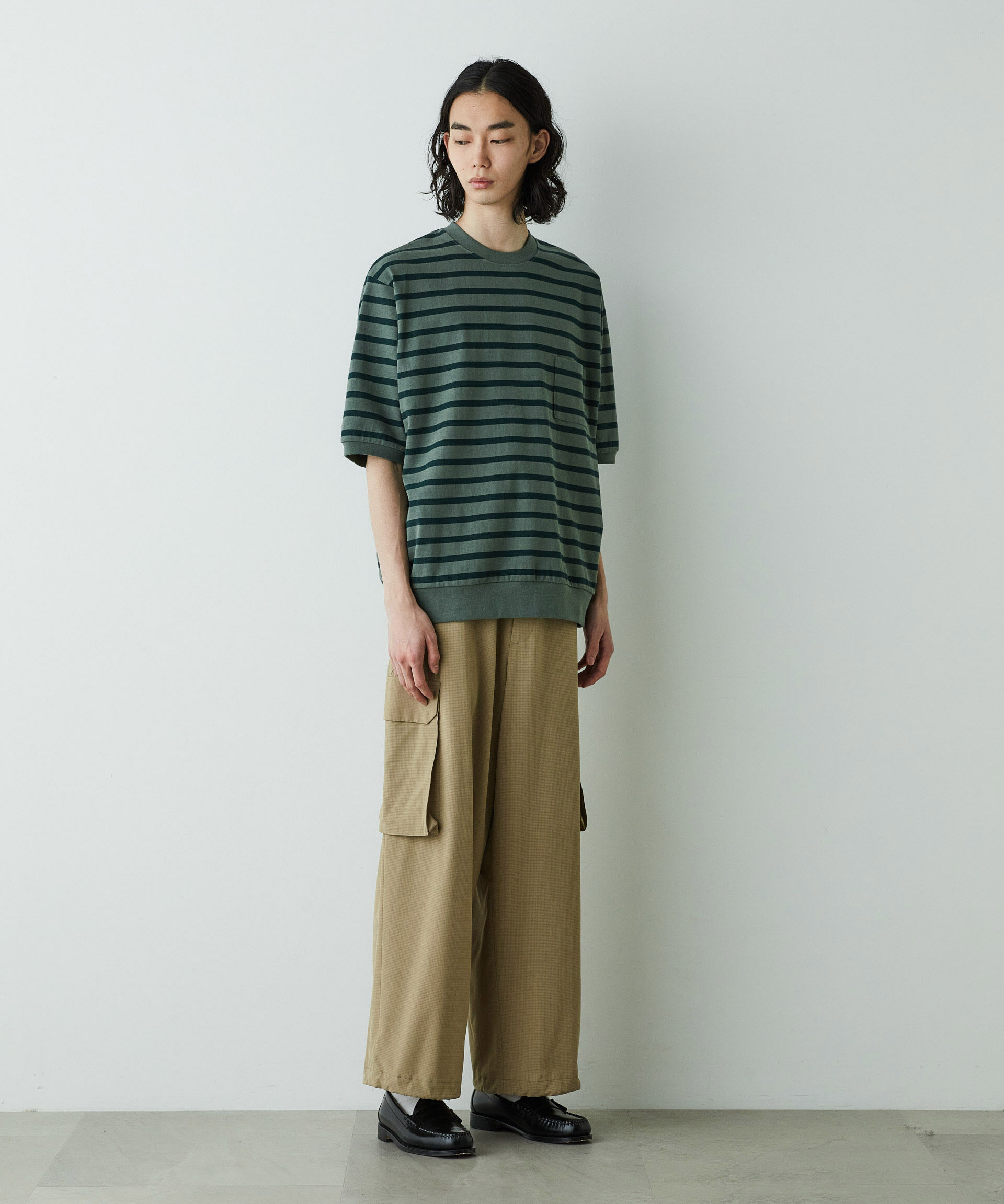 nano･universe「｢HOTEL PALACE｣ｵﾃﾙﾊﾟﾗｽ ﾄﾞﾗｲﾀｯﾁﾊﾞｽｸﾎﾞｰﾀﾞｰﾙｰｽ」|Tシャツ・カットソー|