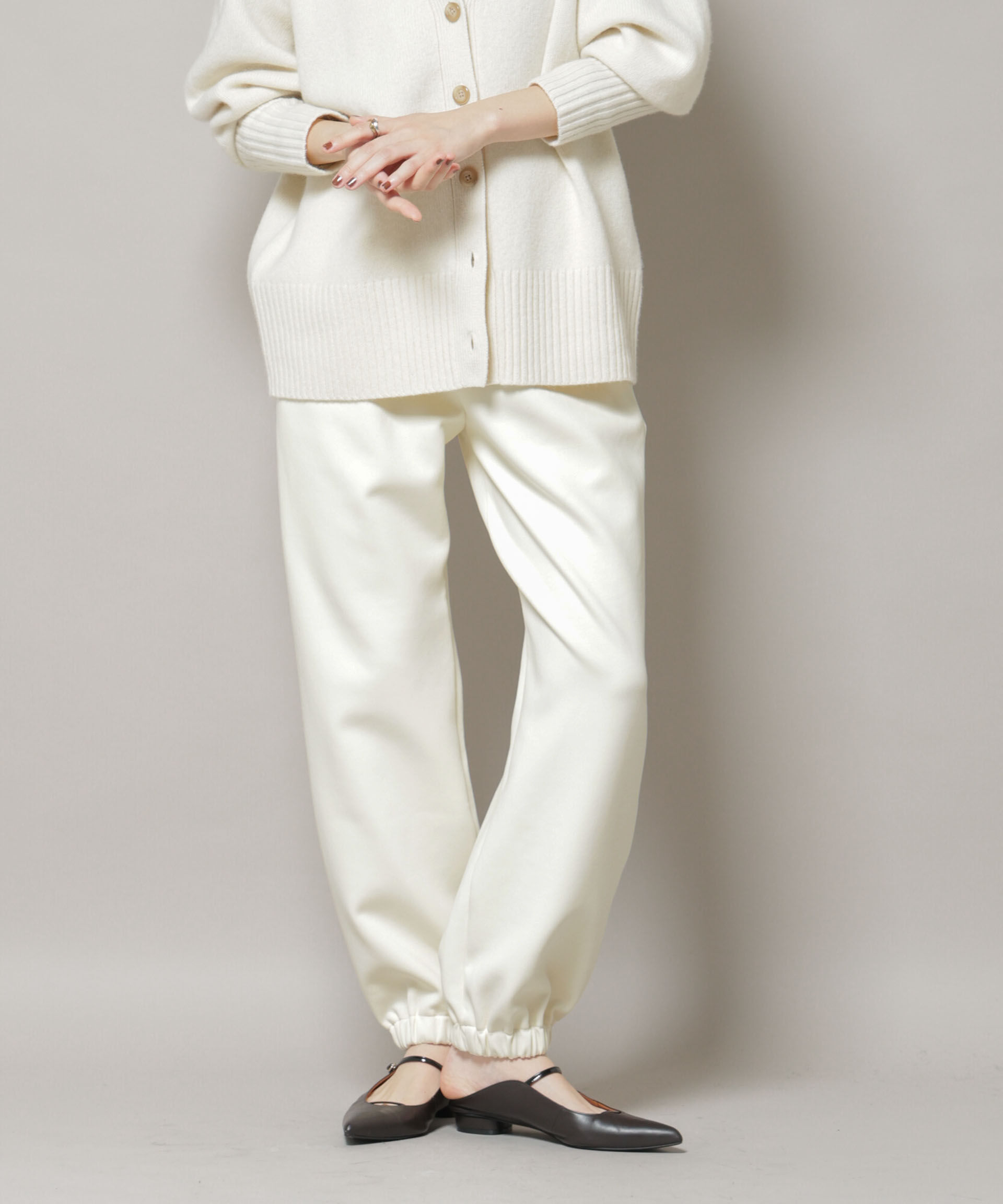 nano･universe「ダンボールジョガーパンツ」|チノ|