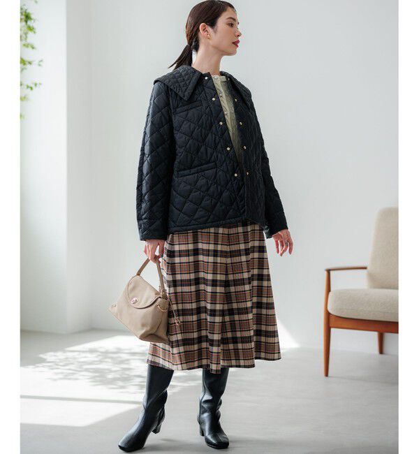 組曲「【WEB限定】ウールライクストレッチ フレアパンツ」|その他|