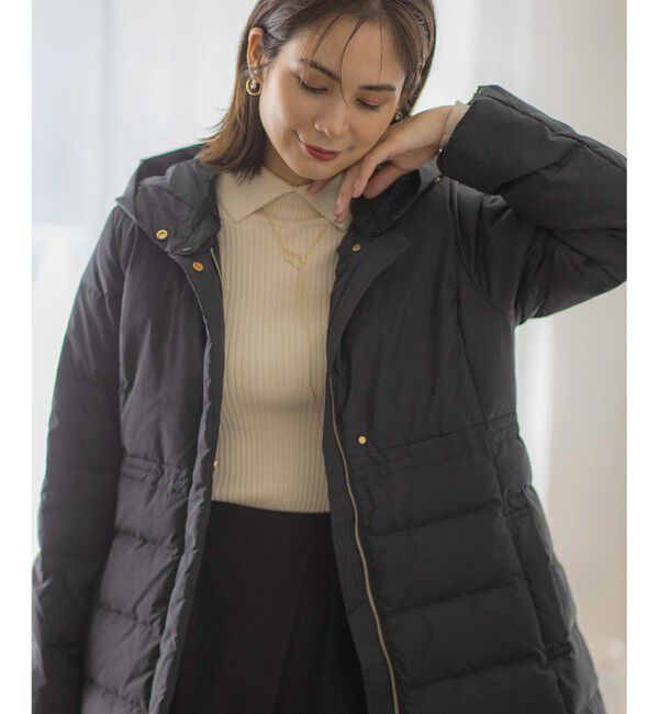 組曲「ライトタフタロングダウンコート」|ダウン|