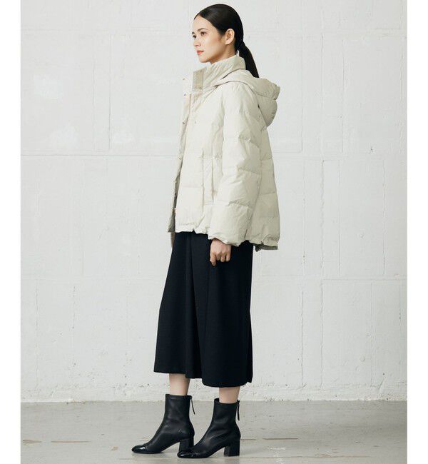 自由区「【WEB限定カラーあり・SHIHOさん着用】マイクロタッサーダウン コートⅡ」|ダウン|